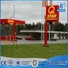 Customized LED gas price pylon sign gas station oil price LED display