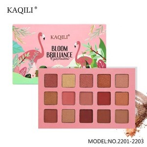 Customized pigmented  make up eye shadow palette private label