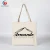 Import customized trade show draw string raw cotton canvas tote bag from China