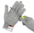 Import Cut Resistant Gloves HPPE Fiber Food Grade Hand Protection Anti Cut Level 5 Safety Gloves from China