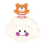 Cute Bathroom Bathing Essential Product baby animal bath water toy plastic toddler shower spray with high quality