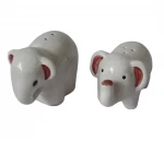 Cute Set of 2pcs chikens design seasoning shakers, tableware type animal shape salt and pepper shakers