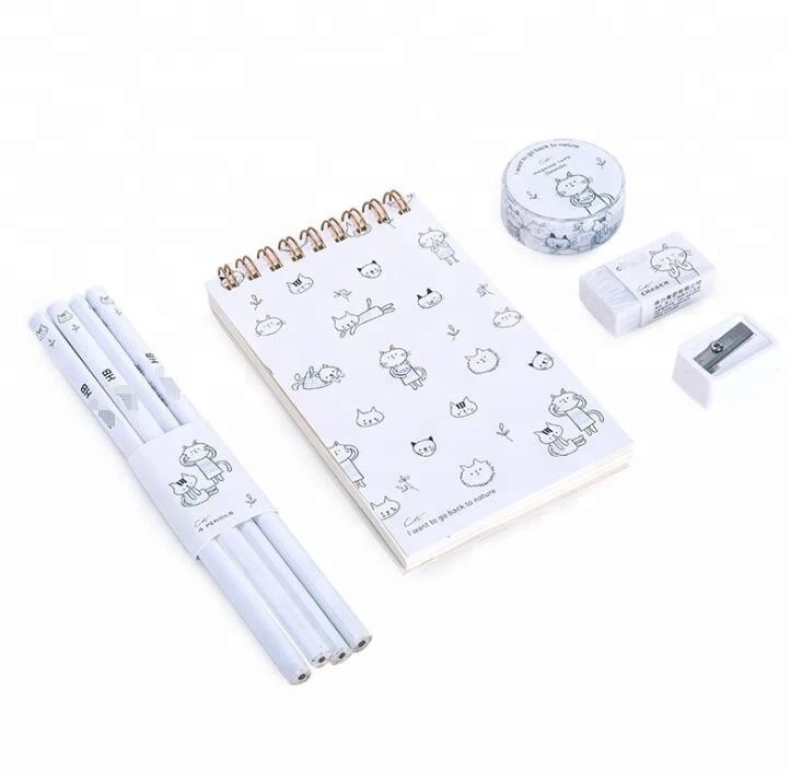 cute stationery set for school supply
