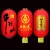 Import Cylinder Red Nylon Chinese Festival New Year Lantern for Outdoor Decoration from China