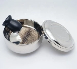 Daily men beard cleaning brush shaving private label shaving bowl and brush