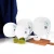 Import decal printing opal glassware bowl and dish 24pcs opal glass dinnerware set from China