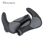 Deemount Comfy Bicycle Grips TPR Rubber Integrated MTB Cycling Hand Rest Mountain Bike Handlebar Casing Sheath Shock Absorption