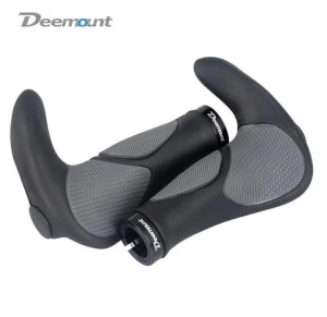 Deemount Comfy Bicycle Grips TPR Rubber Integrated MTB Cycling Hand Rest Mountain Bike Handlebar Casing Sheath Shock Absorption