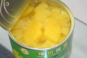 Delicious Canned Fruit Sliced Pineapple Canned