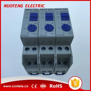 Din rail 0.5 to 20 minutes digital programmable staircae light time switches
