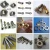 Import DIN912 Titanium Fastener Hexagon Socket  Head Machine Bolts and screws nuts from China