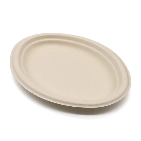 Buy Disposable Biodegradable Plates Sugarcane Bagasse Paper Pulp Mould ...