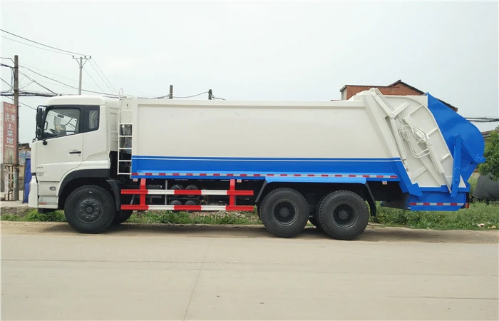 Dongfeng 20 ton compactor garbage truck with spare parts
