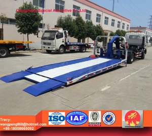 dongfeng 5tons tow truck, road wrecker, flatbed wrecer truck for sale