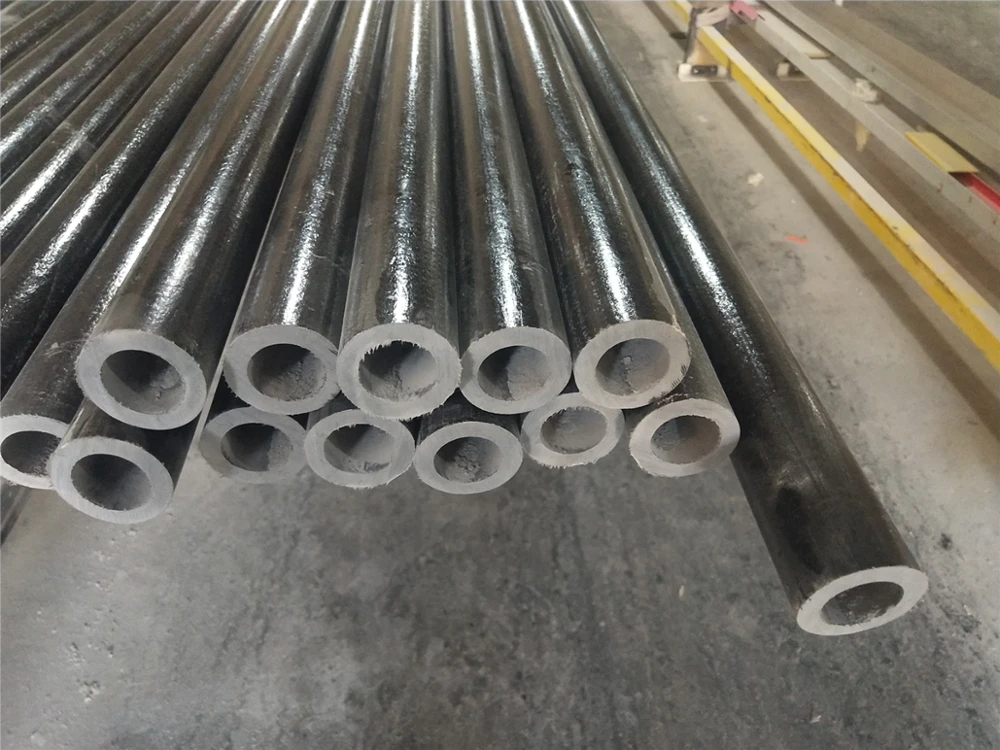 Dongguan Factory Direct Supply Corrosion Resistant Black FRP pultruded Fiberglass Round Tubing