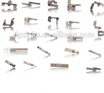 Dongguan factory stainless steel precision shaft stamping hardware assembly zinc surface flexible bearing furniture hinge