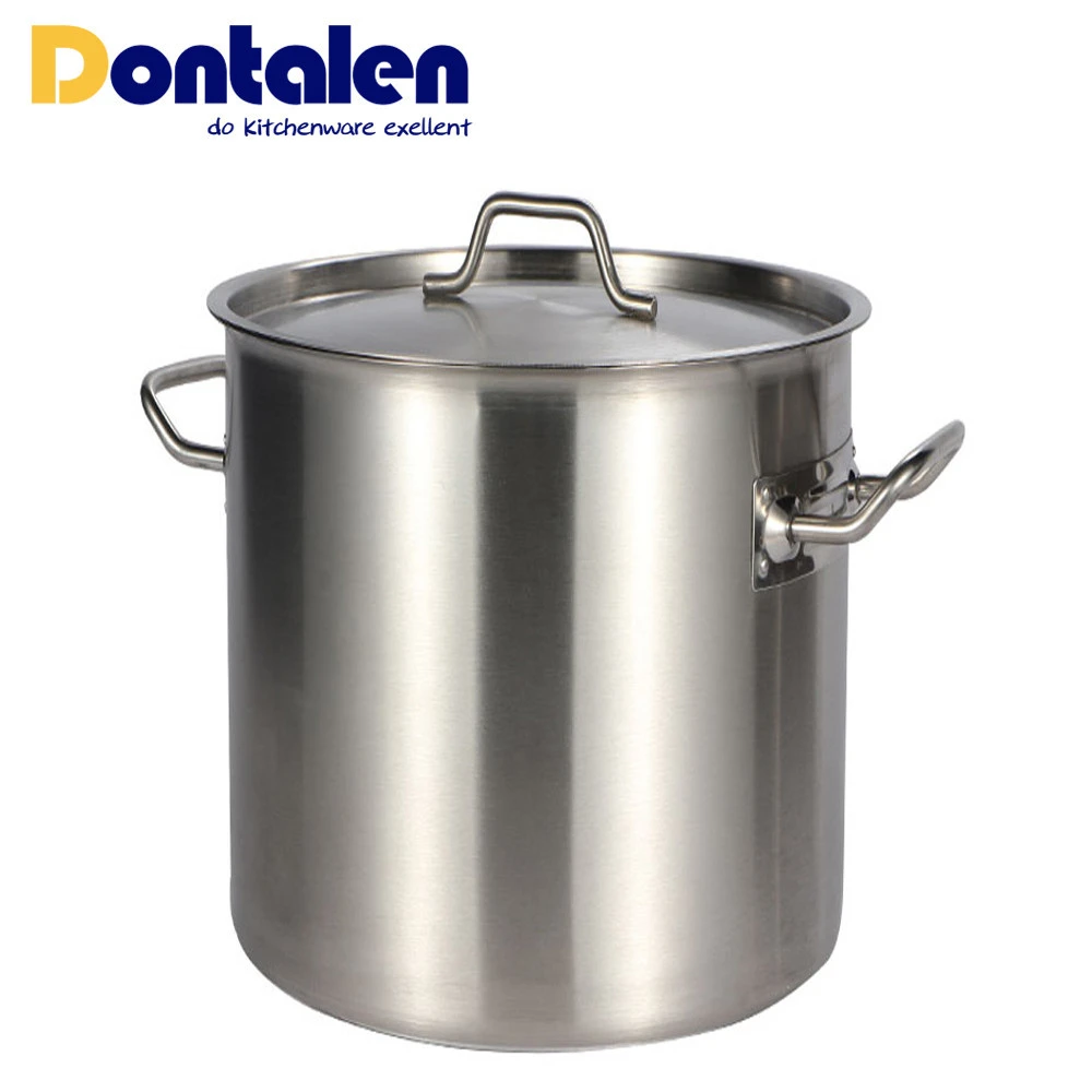 Dontalen Stainless Steel Large Commercial Cooking Pots cookware soup pot