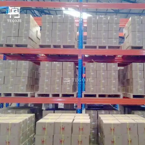 Buy Double Deep Beam Industrial Pallet Warehouse Storage Steel Pallet ...