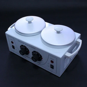 Double pot wax heater/professional depilatory wax warmer BST-502