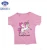 Import Double side unicorn sequin patch prink  kids summer shirt, flipping sequin little girls summer shirt, reversible sequin  t-shirt from China