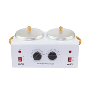 Double wax warmer hair removal machine feet hands body beauty skin care 2 pot wax heater for paraffin and depilatory wax