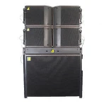 Dual 8 inch mini line array speaker KARA loudspeaker passive speaker neodymium components audio