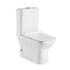 Dual Flushing Wc Water-Saving White Ceramic Bathroom Flushing Two-Piece Toilet