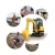 Import Earth Moving Equipment 2.5 Tons Zero Tail Mini Excavator With Japan Engine from China