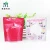 Import Eco friendly biodegradable waterproof stand up zip lock transparent wrapper sachets spiral hair ties cord plastic packaging bags from China