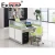 Import Ekintop Workstation Furniture Two Person Computer Office Desk from China