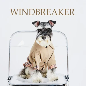 Ekkiochen Windbreaker dog overcoat jacket of Pet Apparel Accessories like cat mom shirt dog apparel websites cheap sweater