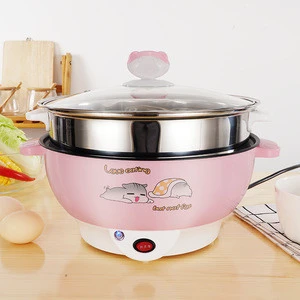 Electric frying pan cooking student dormitory electric hot pot multi cooker
