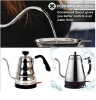 Electric Gooseneck Kettle - Rapid Boil Electric Kettle Water Heater for Pour Over Coffee and Tea
