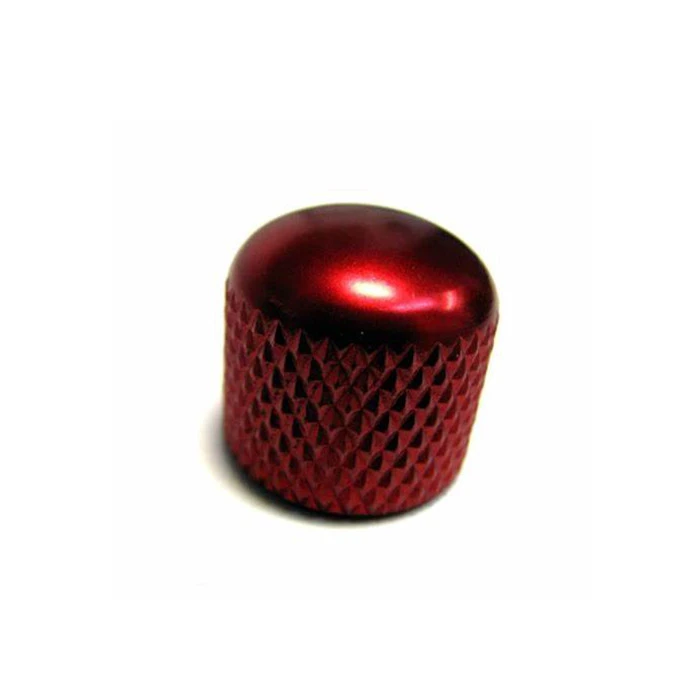 Electric Guitar And Bass Tone Volume Electronic Control Knobs Cap Red