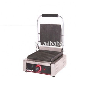 Electric Industrial Panini Grill / Contact Grill / Commercial Sandwich Press Panini Grill