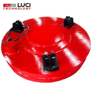 Electric power lifting magnet for hangdling lifting steel metal scraps