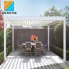 Electric remote control switch retractable aluminium pavilion awning balcony roof