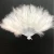 Import Elegant collapsible Turkey Feather Hand Fan party favors wedding return promotion gifts lady belly dancing fan from China