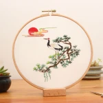 Embroidery Starter Kit with Pattern and Instructions Cross Stitch Set handmade sewing embroidery kit artwork