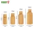 Import Empty Round Bottom Cosmetic Bottle with Infuser Oilve Oil Cosmetic Packaging Bottle Bamboo Lids Bottle Cover Closures from China