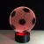 Import European Football Championship World Cup Football 3D LED lamp American football Night Light from China