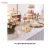 Import European style wedding banquet metal wrought iron dessert table party multi-layer cake stand restaurant hotel dessert stand/ from China
