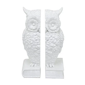 Excellent adjustable fun Resin Owl Bookend