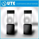 exhibition counter portable pop up counter promotion table, discount trade show displays
