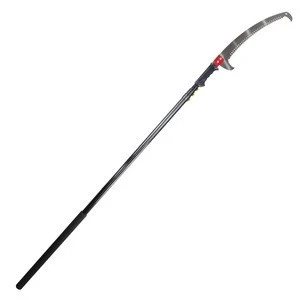 Extentool 7.2m/24ft telescopic long handle cordless pruning saw for tree cutting