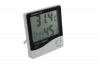 External Digital Electronic Hygrometer Thermometer with Clock Alarm