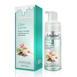 Eyelash Extension Foam Cleanser with Oil Free Natural No Irritation