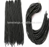 F6679 black soft dread lock hair extension,synthetic hair weave dread lock