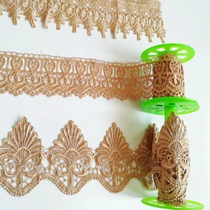 Factory cheap price wholesale polyester fabric lace trim