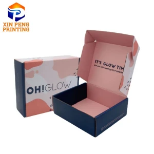Factory direct carton sturdy Extra hard Collapsible Corrugated paper Gift box